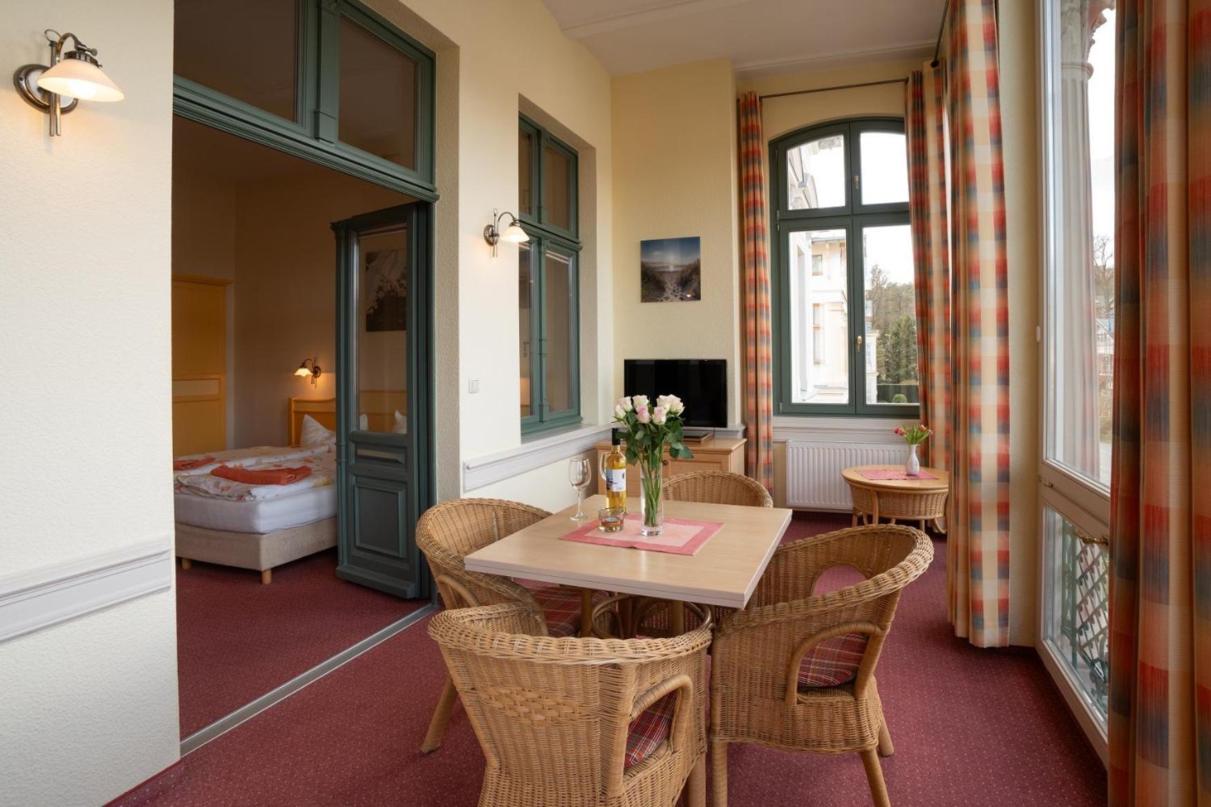 Villa Stock Appartement Mit Grosser Veranda Heringsdorf  Esterno foto